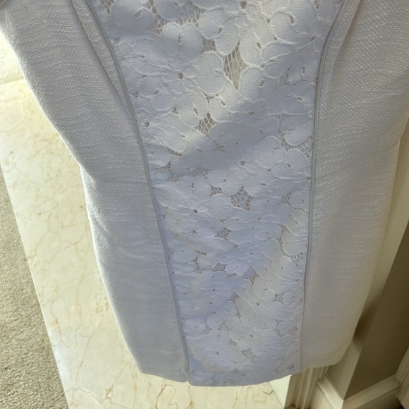 Lilly Pulitzer Idola Resort White Pique Dress Size 4 - Picture 5 of 8